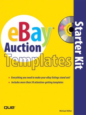 cover image of eBay Auction Templates Starter Kit